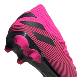 Zapatillas Adidas Nemeziz 19.3 Mg M 024 EF8024 rosa púrpura 2