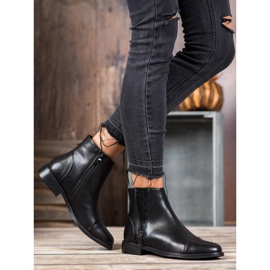 J. Star Botas elegantes con cristales negro 4