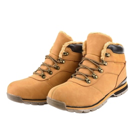 Botas de montaña con aislamiento marrón para hombre 9185-3 2