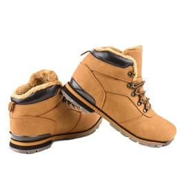 Botas de montaña con aislamiento marrón para hombre 9185-3 3