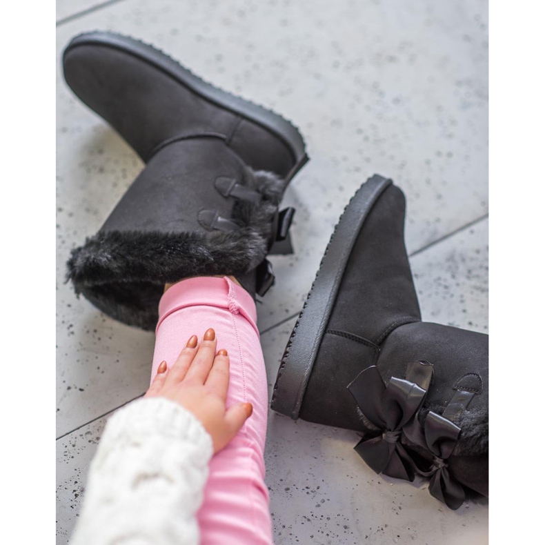 Mukluki alto con arcos negro 2 Mukluki alto con arcos negro 2