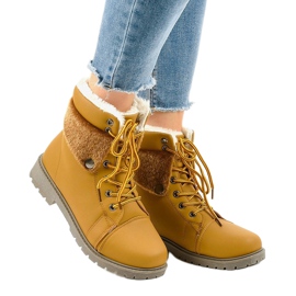 Botas camel aislantes con abrigo de piel de oveja 20697 marrón 1 Botas camel aislantes con abrigo de piel de oveja 20697 marrón 1