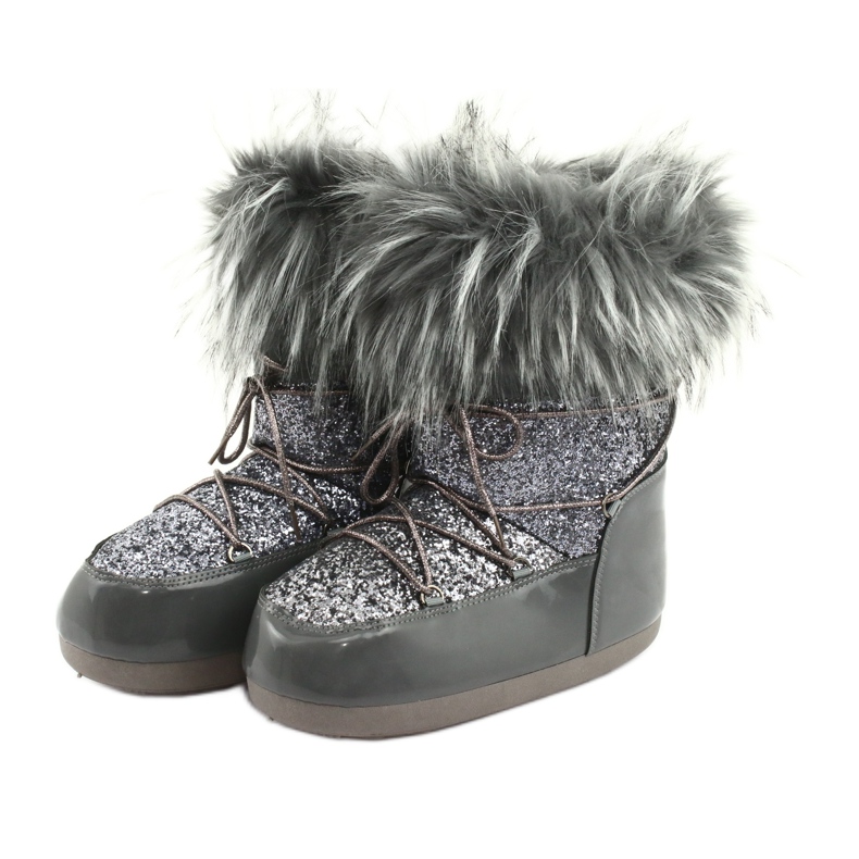 Botas de nieve cómodas gris 3