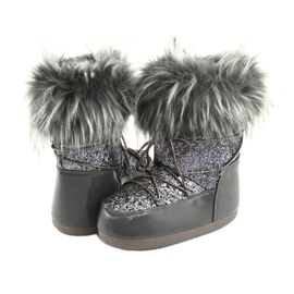Botas de nieve cómodas gris 4