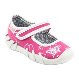 Calzado infantil befado 109P165 rosado gris 1