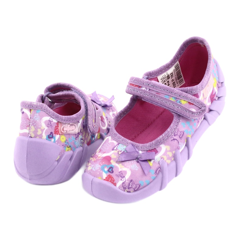 Calzado infantil befado 109P182 violeta multicolor 4