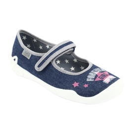 Calzado infantil befado 114Y369 azul marino azul gris multicolor 2