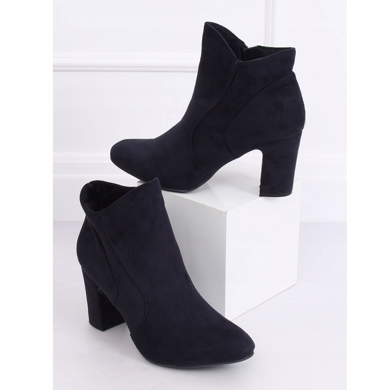 Botas de tacón azul marino K1809810 Marino 2