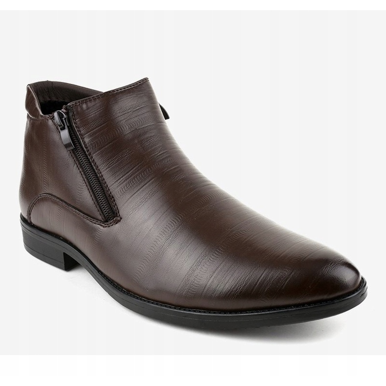 Zapatos marrones con aislamiento HL1002-3 marrón 1