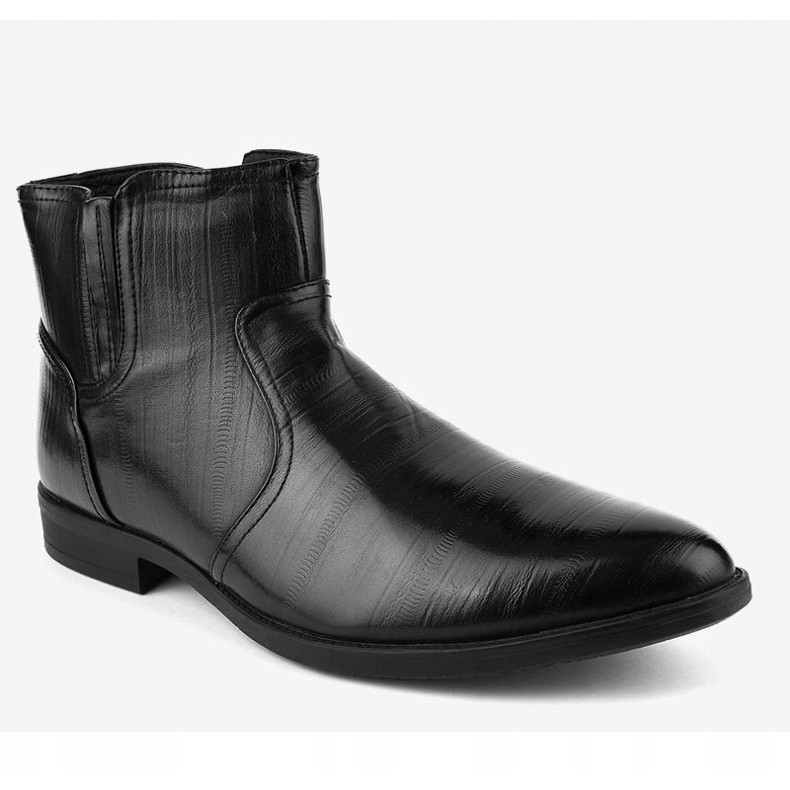 Zapatos negros aislados HL1005-2 1