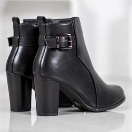 J. Star Botas cómodas negro 2