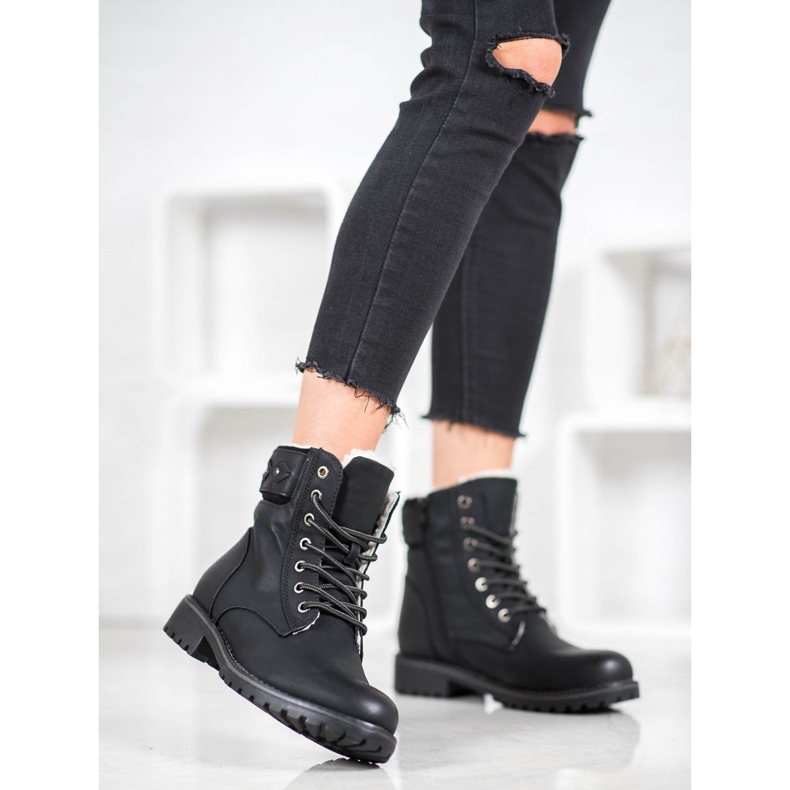 SHELOVET Tramperos elegantes negro 2