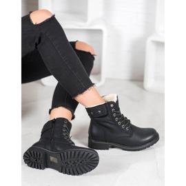SHELOVET Tramperos elegantes negro 7
