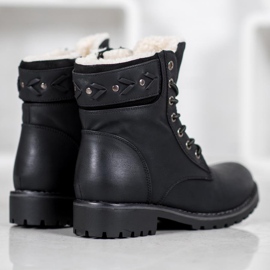 SHELOVET Tramperos elegantes negro 4