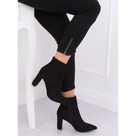 Botas negras de tacon alto 0-316 Black negro 5