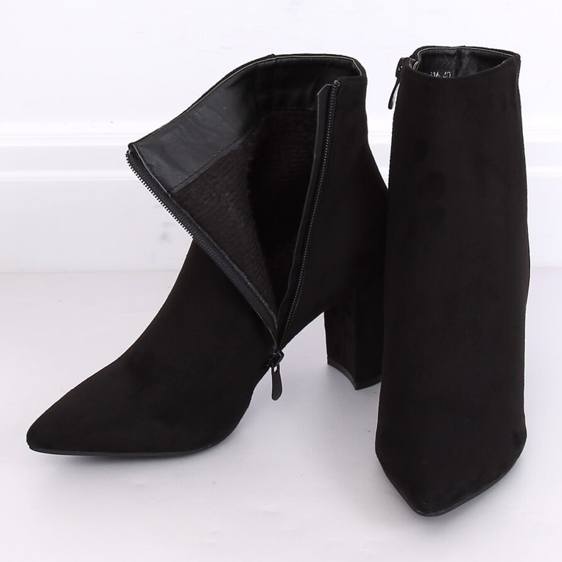 Botas negras de tacon alto 0-316 Black negro 2