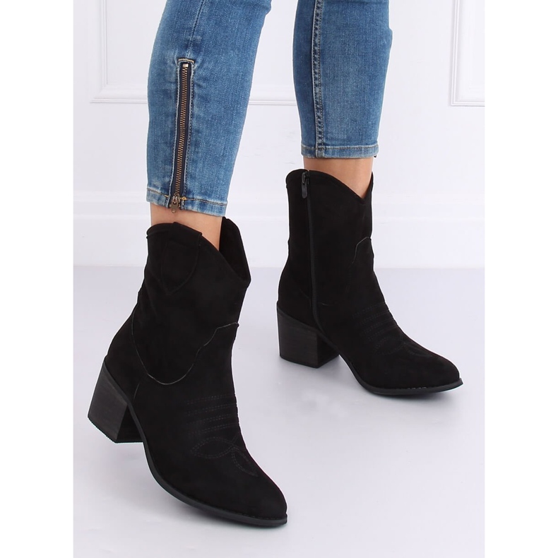 Bota cowboy ante negra 5689 Black negro 1