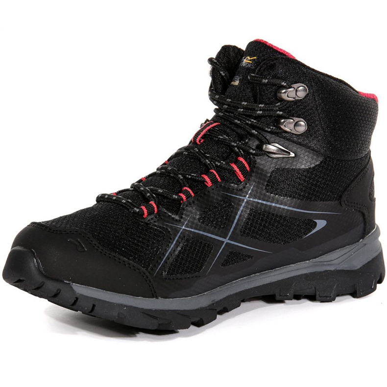 Zapatillas Regatta Wms Kota Mid W RWF490 7HQ negro rosado 2