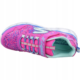 Zapatos Skechers Galaxy Lights Jr 10920L-NPMT rosa 2
