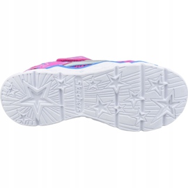 Zapatos Skechers Galaxy Lights Jr 10920L-NPMT rosado 3