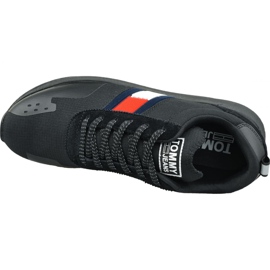 Zapatos Tommy Hilfiger Flag Flexi Tommy Jeans Zapatillas M EM0EM00331 990 negro 2 Zapatos Tommy Hilfiger Flag Flexi Tommy Jeans Zapatillas M EM0EM00331 990 negro 2