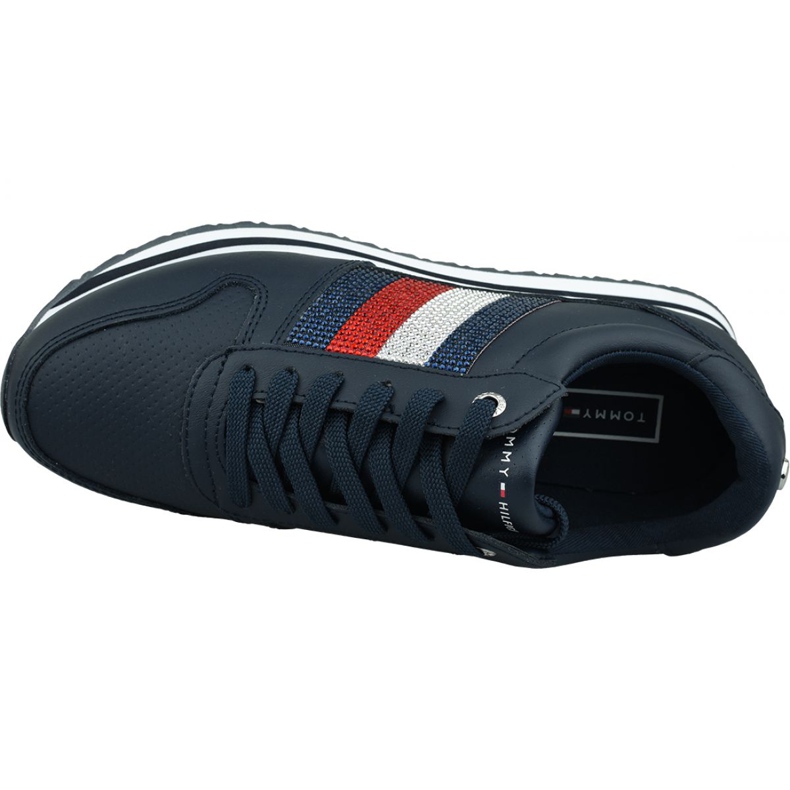 Zapatos Tommy Hilfiger Tommy Retro Crystal Sneaker W FW0FW04683 Cki azul marino 2 Zapatos Tommy Hilfiger Tommy Retro Crystal Sneaker W FW0FW04683 Cki azul marino 2