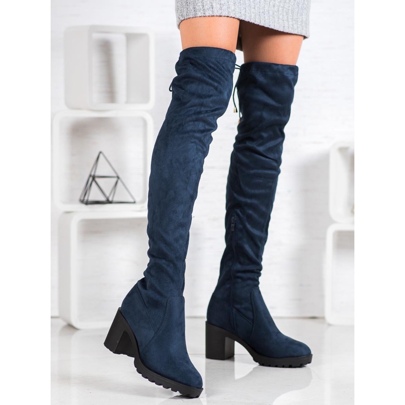 Small Swan Mosqueteros de ante en un pilar azul 1 Small Swan Mosqueteros de ante en un pilar azul 1