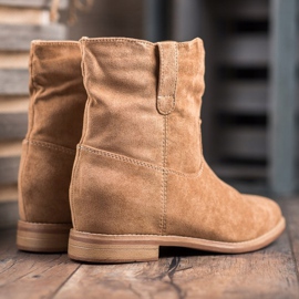 Seastar Botas de vaquero de moda marrón 4