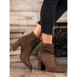 Kylie Botas marrones elegantes marrón 5