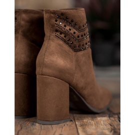 Kylie Botas marrones elegantes marrón 4