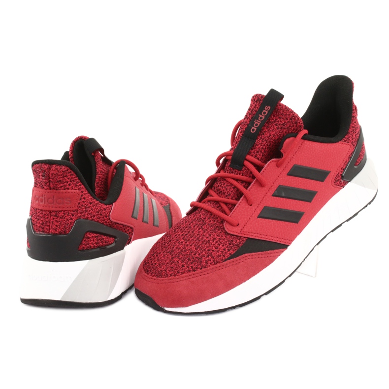 Zapatillas Adidas Questarstrike M G25772 negro rojo 4