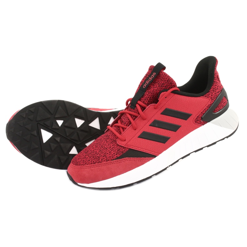 Zapatillas Adidas Questarstrike M G25772 negro rojo 5