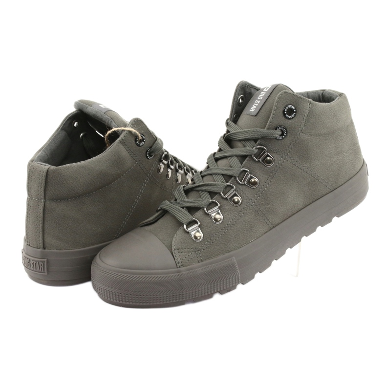 Zapatillas grises Big Star 174176 4