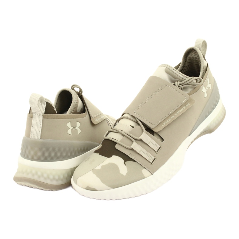 Zapatillas de entrenamiento Under Armour Architech 3Di Valor M 3000368-200 marrón verde 4