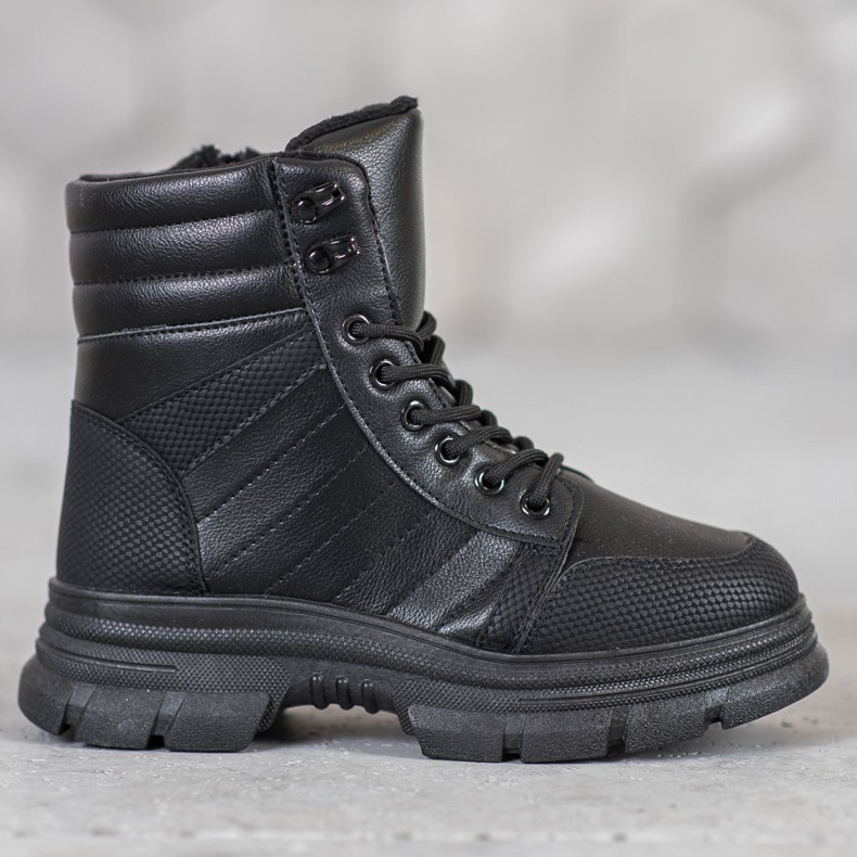 SHELOVET Zapatos negros de moda 2