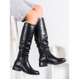 Botas VINCEZA clásicas negro 4