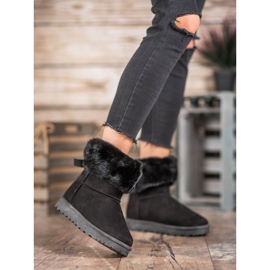SHELOVET Mukluki con piel negro 4