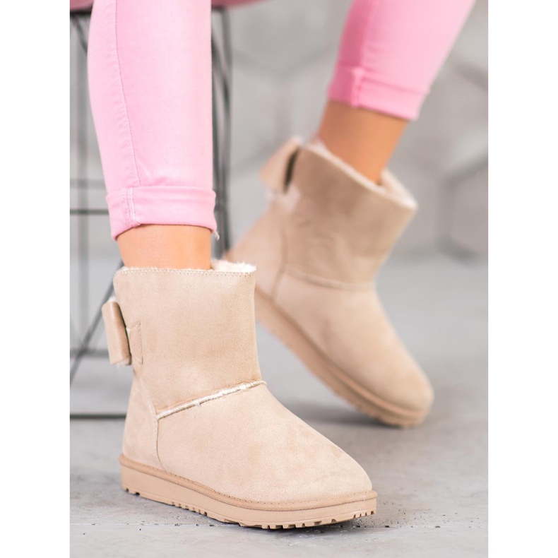 SHELOVET Mukluki beige con lazo 2