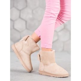 SHELOVET Mukluki beige con lazo 3