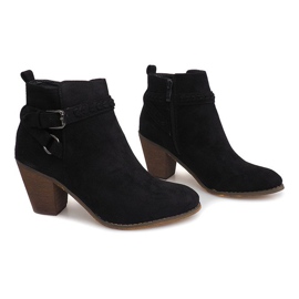 Boots On Heel 99-267 Negro 2