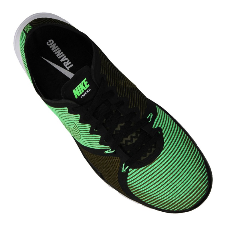 Calzado de entrenamiento Nike Free Trainer 3.0 V4 M 749361-033 negro verde 1 Calzado de entrenamiento Nike Free Trainer 3.0 V4 M 749361-033 negro verde 1