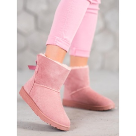 Haver Mukluki cómodo rosado 4