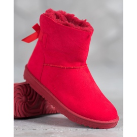 Haver Mukluki cómodo rojo 3