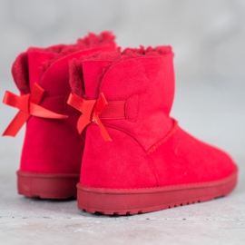 Haver Mukluki cómodo rojo 4