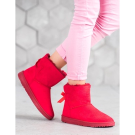 Haver Mukluki cómodo rojo 6