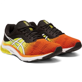 Zapatillas de running Asics Gel Pulse 11 M 1011A550 800 negro naranja multicolor 3