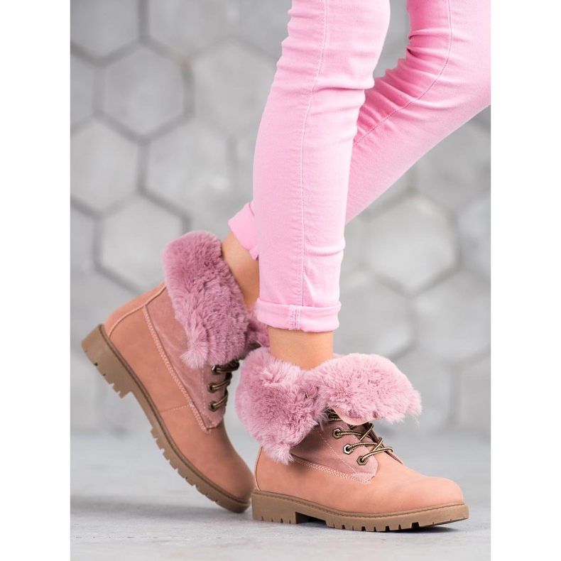 Vices Tramperos rosas con vástago enrollable 1