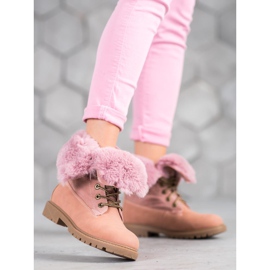 Vices Tramperos rosas con vástago enrollable rosado 2 Vices Tramperos rosas con vástago enrollable rosado 2