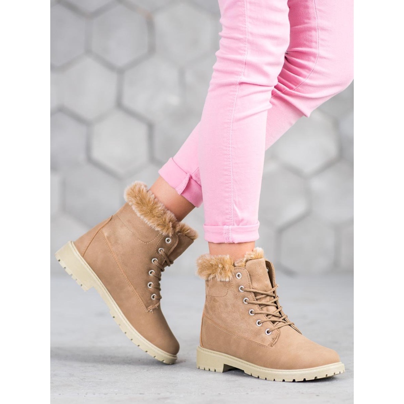 SHELOVET Tramperos cómodos marrón 1 SHELOVET Tramperos cómodos marrón 1