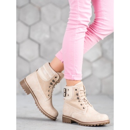 SDS Tramperos textiles con piel de oveja beige 1 SDS Tramperos textiles con piel de oveja beige 1